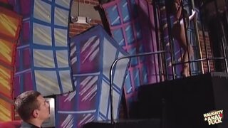 She was dancing at first but later she got fucked