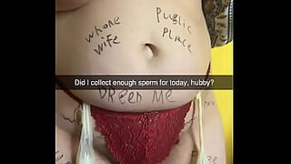 Shy chubby wife becomes a naughty😈 breeding pup for cum