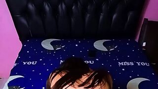 Horny stepmom in red spear gets fucked by her neighbor