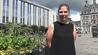 Getting DP'd by 5 dudes and begging for it raw