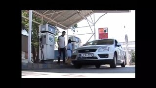 Young Brunette with Big Nipples Ass Fucked and Cumshot in