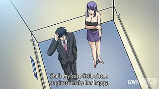 Elevator with Hot Busty Girls - Hentai Uncensored [Subtitled]