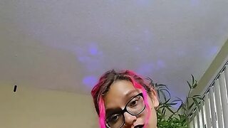 Goddess Rarity rides her dildo while denying you!