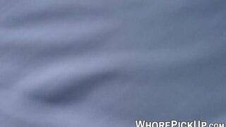 Cute Euro hooker picked up for POV pussy banging