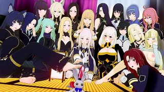 Shadows Conceal Whores' Cream-Soaked Orgies With Seasoned Cum-Drenched Sluts