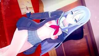 EXCITING FUN WITH KANADE YOISAKI ???? PROJECT SEKAI HENTAI