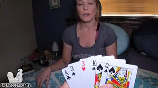 Strip Poker with My Stepmom - Full Video - Shiny