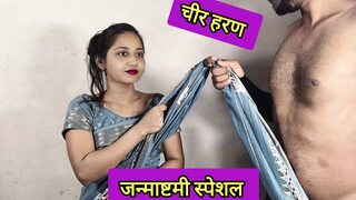 18 Years young Neighbor's Girl Was Alone At Home Boy fuck And Started Having Sex With Hindi Audio