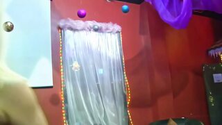 A Redhead and Blonde in Sexy Outfits Get Cummed on