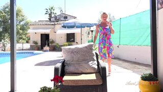 Busty Mature MILF Mrs. Sucks Your Cock on Vacation (pov)