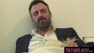 MatureLacey com - Naughty granny Lacey Star's doggystyle fucking and