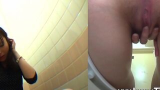 XXX JAPAN TV - Hidden camera records Japanese girl dripping