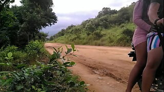 MOTORCYCLE THIEF STEALS MY BELONGINGS AND TAKES THE OPPORTUNITY TO