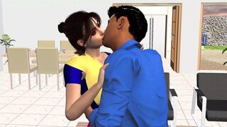 Step-Mom and Step-Son Hot Encounter Post Discovery