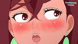 Okarun Spies Naked Momo in Massage Parlour: Dandadan Hentai Cartoon