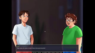 Summertime Saga ep 115 - Menage with the Redhead Milf Neighbor