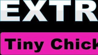 Tiny Teen Sucks & Bounces on Four Big Black Dicks