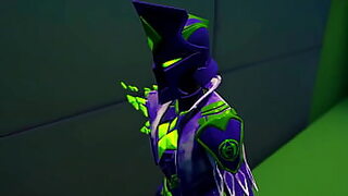 Two succulent angels in steamy 3D lust fest, exploding with