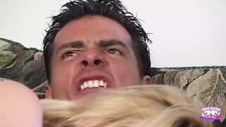 Blonde hellcat craves multi-disked gangbang and cowgirl-style screwing her soaking