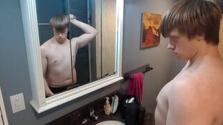 Steamy coitus with my fantasy sweetheart under the scorching water