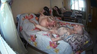 Stepmom does a deep cock sucking on her day off