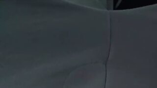 Step son pulled out his dick in the kitchen in