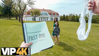 DEBT4k His Cum, Her Comeuppance