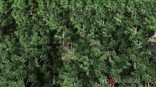 Dark desires dominate debutante in ominous lair”