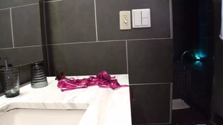 Filthy half-breed babe gets down, sex-crazed black beauties dominate, 64-inch