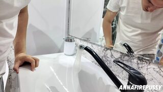 My hot stepsister forgot condom after sex with her boyfriend