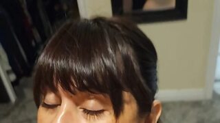 Cum in mouth amateur latina wife