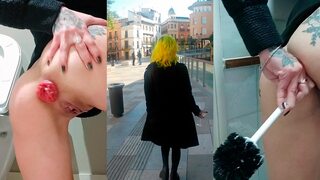 Golden showers stroll through the streets, lavatory licks, and piss-sucking