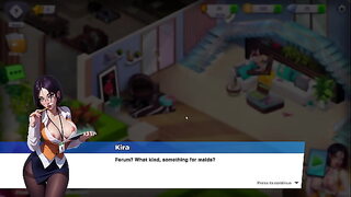 Maid Servant Hot Women Big Tits HornyVilla Gameplay