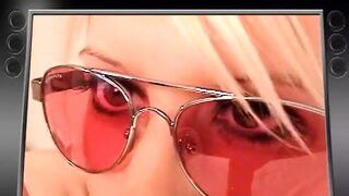 Teeny temptress Lexi Starr strips naked, exposes juicy assets, and