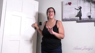 Auntjudys - Your Busty BBW Landlady Cassy Hill Lets You Fuck Her Big Hairy Pussy POV