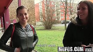 Public Flashups - Euro Beauty Showcases Her Bottom for Pay