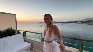 Blonde Milf Banged Hard by Cheater Dude, Then Girlfriend Shows