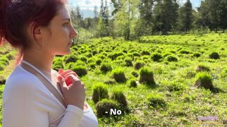 A Busty Stranger Is Trying To Seduce Me 