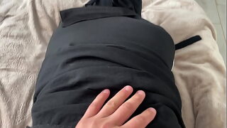 Arab cleaning lady aroused client with her tight pussy and big tits