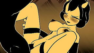 Raunchy Rodeo Rider Alice gets hammered by Ink-stained Beast on