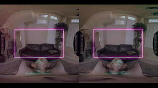 Blonde Claire Roos Satisfies In Intimate VR Experience