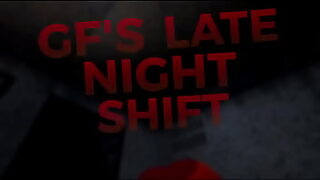 Filthy GF Takes on Late-Night Cock🍆-Fucking Session