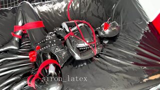 Hermetic seal on Siron's ass🍑: Condom suit with a gaping