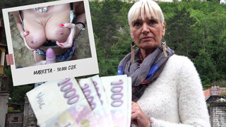 Sleazy Czech Sluts Descend on Karlstejn's Pristine Streets for Orgy