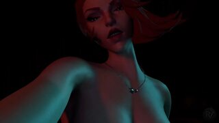 Black Widow From Marvel Rivals Tease And Rides You