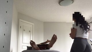 Vietnamese RMT Failing to Resist Massive Erect Dick🌭 on First