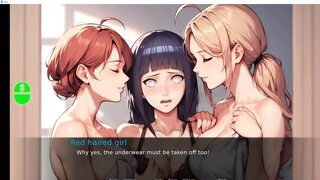 HINATA + RANGIKU alone in the HOT TUBES