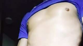 Quick jerk, Huge cumshot