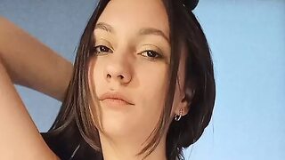 Sickeningly plump Russian student's mammary glands and luscious booty meet