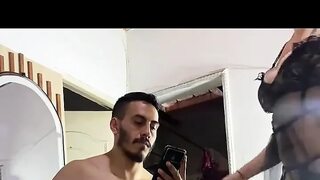 Mature Video Fucking with Young milf boyfriend milf Cock and Sucks Squirts and Cums Inside